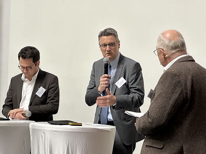 Bei der vierten Regionalen Mobilitätskonferenz im Zinkhütter Hof stand die Digitalisierung im Mittelpunkt. Städteregionsrat Dr. Tim Grüttemeier sprach über die „regionale Radinfrastruktur“.    